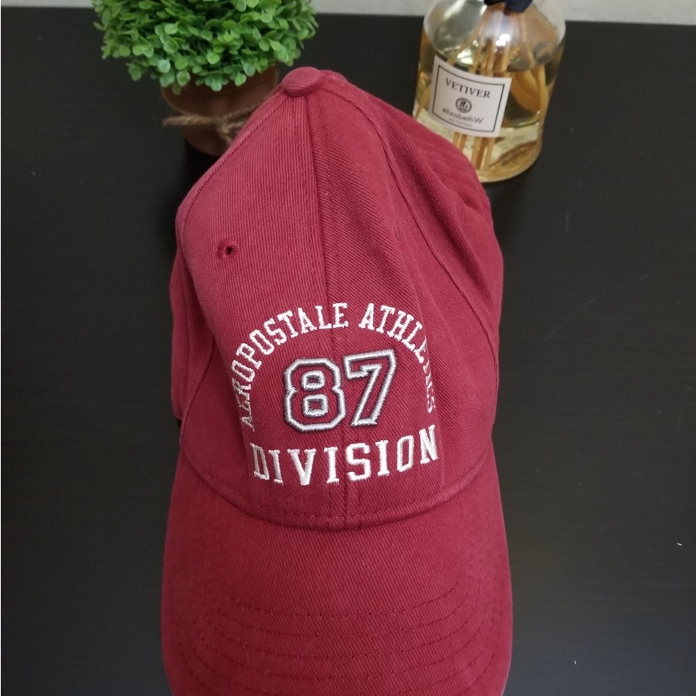 Aeropostale Athletics Maroon Cap